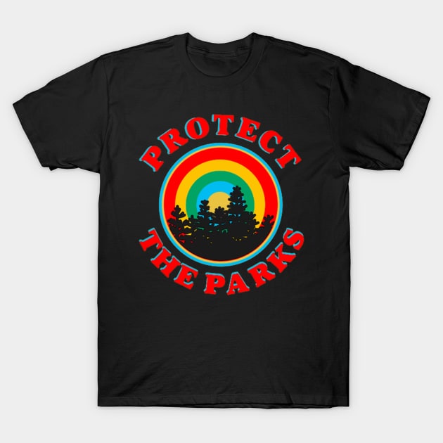 Protect The Parks, Heart Of The City T-Shirt by Gimmick Tees